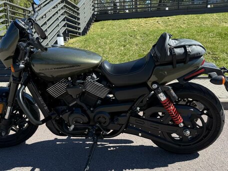 2017 Harley-Davidson Street Rod, зелёный, 600000 рублей, вид 3