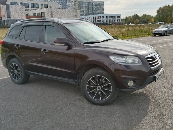 2010 Hyundai Santa Fe II Рестайлинг, коричневый, 1130000 рублей - вид 3