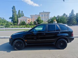 2002 BMW X5 3.0i I (E53), чёрный, 1070000 рублей, вид 5