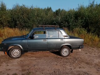 2010 Lada (ВАЗ) 2107, синий, 180000 рублей, вид 4