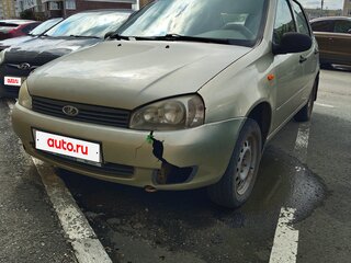 2008 Lada (ВАЗ) Kalina I, жёлтый, 165000 рублей, вид 1