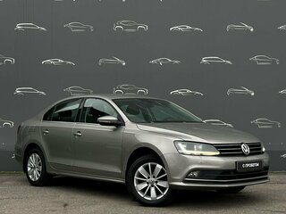 2017 Volkswagen Jetta (RU Market) VI Рестайлинг, бежевый, 1335700 рублей, вид 3