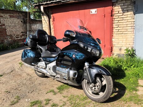 2012 Honda GL 1800 Gold Wing, чёрный, 1420000 рублей, вид 1