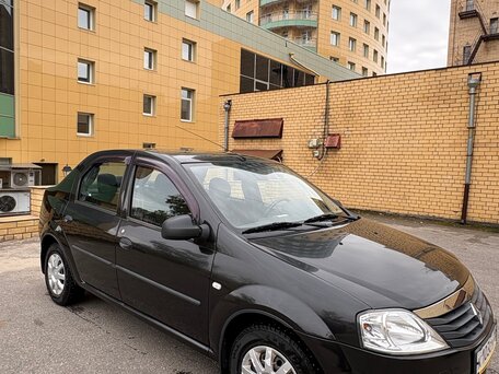 2012 Renault Logan I Рестайлинг, чёрный, 720000 рублей, вид 4