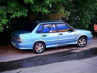 2003 Lada (ВАЗ) 2115, голубой, 200000 рублей, вид 3