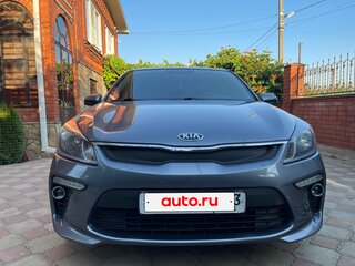 2017 Kia Rio IV, серый, 1340000 рублей, вид 3