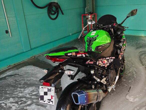 2022 Kawasaki Ninja 400, зелёный, 560000 рублей - вид 9