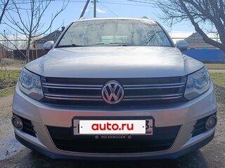 2013 Volkswagen Tiguan I Рестайлинг, серый, 1450000 рублей, вид 2