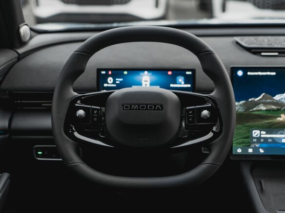 2026 Omoda C7, зелёный - вид 12