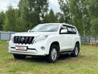 2015 Toyota Land Cruiser Prado 150 Series Рестайлинг 1, белый, 3000000 рублей, вид 1