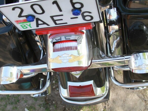 2004 Harley-Davidson Electra Glide, чёрный, 570000 рублей - вид 6