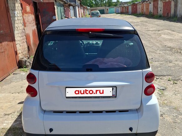 2010 Smart Fortwo II, белый, 550000 рублей - вид 1