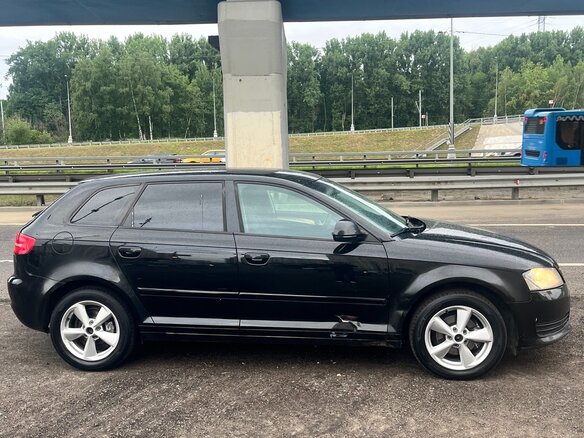 2009 Audi A3 II (8P) Рестайлинг 2, чёрный, 800000 рублей - вид 3