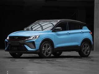 2021 Geely Binyue I Рестайлинг, голубой, 990001 рублей, вид 3