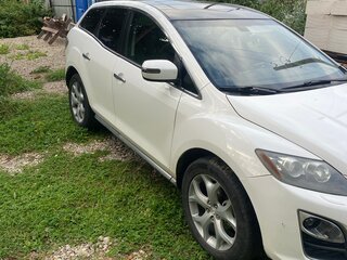 2010 Mazda CX-7 I Рестайлинг, белый, 750000 рублей, вид 4
