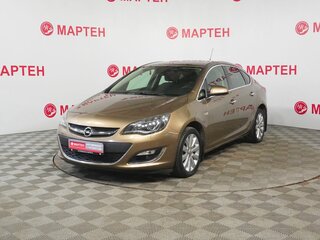 2012 Opel Astra J Рестайлинг, золотистый, 829000 рублей, вид 1