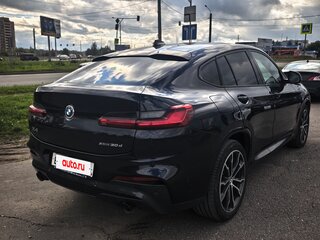 2021 BMW X4 30d II (G02), чёрный, 6100000 рублей, вид 4