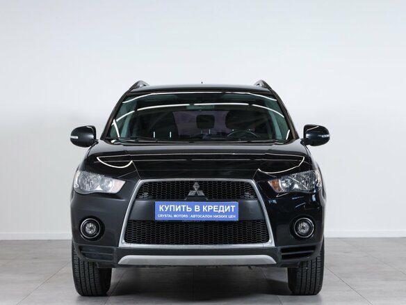 2010 Mitsubishi Outlander II Рестайлинг, чёрный, 1449000 рублей - вид 1