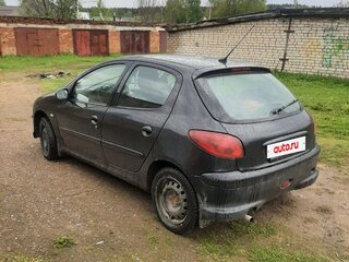 2007 Peugeot 206, чёрный, 230000 рублей, вид 4