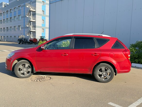 2011 Kia Ceed I Рестайлинг, красный, 685000 рублей - вид 7