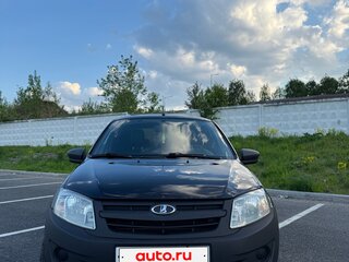 2014 Lada (ВАЗ) Granta I, синий, 450000 рублей, вид 2