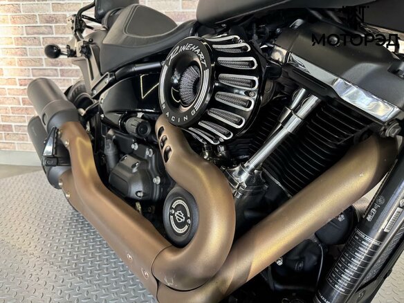 2017 Harley-Davidson Fat Bob, чёрный, 1435000 рублей - вид 9