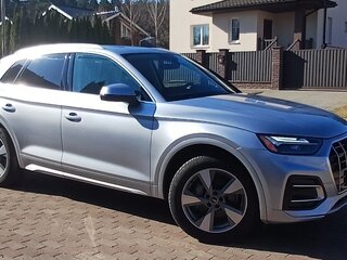2022 Audi Q5 40 TFSI II (FY) Рестайлинг, серебристый, 3180000 рублей, вид 4