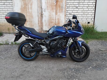 2008 Yamaha FZ6, синий, 450000 рублей, вид 1