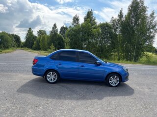 2022 Lada (ВАЗ) Granta I Рестайлинг, синий, 870000 рублей, вид 3