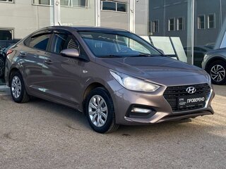 2019 Hyundai Solaris II, коричневый, 1190000 рублей, вид 3