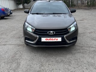 2017 Lada (ВАЗ) Vesta I, коричневый, 750000 рублей, вид 3