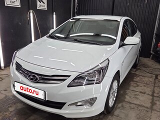 2016 Hyundai Solaris I Рестайлинг, белый, 1099900 рублей, вид 3