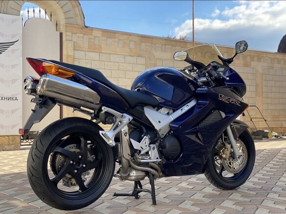 2002 Honda VFR 800, синий - вид 7