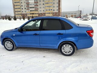 2018 Lada (ВАЗ) Granta I, синий, 620000 рублей, вид 3