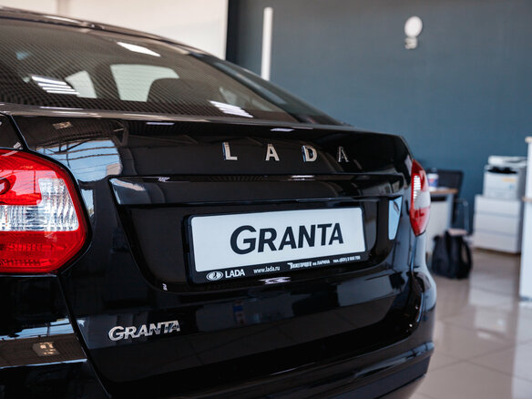 2026 Lada (ВАЗ) Granta I Рестайлинг, чёрный - вид 5