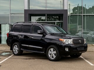 2012 Toyota Land Cruiser 200 Series, чёрный, 3195000 рублей, вид 3