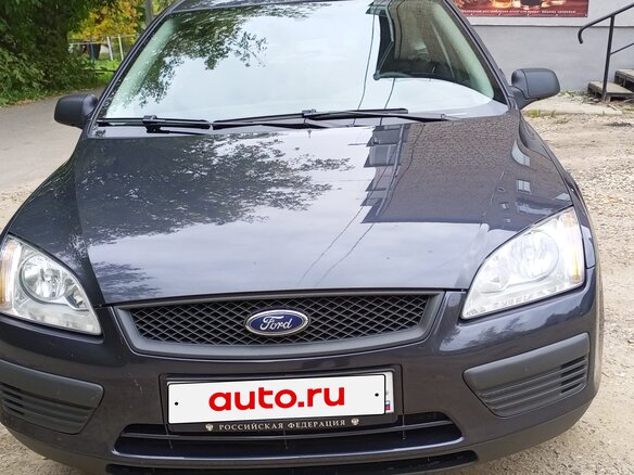 2007 Ford Focus II, серый - вид 4