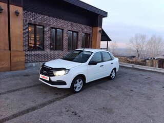 2019 Lada (ВАЗ) Granta I Рестайлинг, белый, 637000 рублей, вид 1