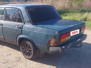 1994 Lada (ВАЗ) 2107, зелёный, 60000 рублей, вид 5