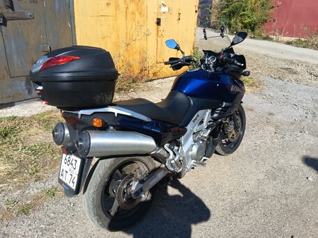 2002 Suzuki V-Strom 1000, синий, 500000 рублей, вид 5
