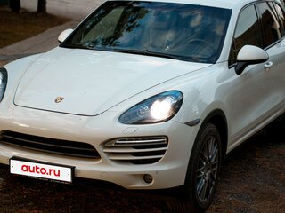 2011 Porsche Cayenne Diesel II (958), белый, 2490000 рублей, вид 5