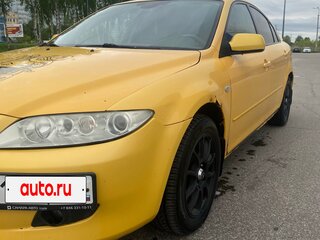 2005 Mazda 6 I (GG), жёлтый, 290000 рублей, вид 1