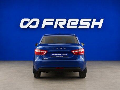 2022 Lada (ВАЗ) Vesta I, синий, 1065436 рублей, вид 4