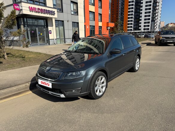 2014 Skoda Octavia Scout III (A7), серый, 1799000 рублей