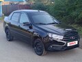 2023 Lada (ВАЗ) Granta I Рестайлинг, чёрный, 640000 рублей - вид 1