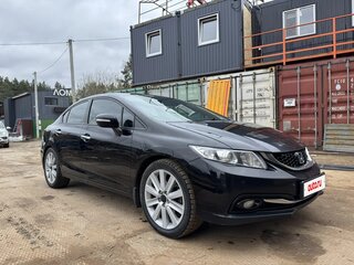 2013 Honda Civic IX Рестайлинг, чёрный, 1495000 рублей, вид 1