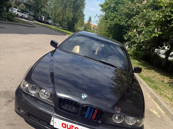 2002 BMW 5 серии 520d IV (E39) Рестайлинг, чёрный, 499992 рублей