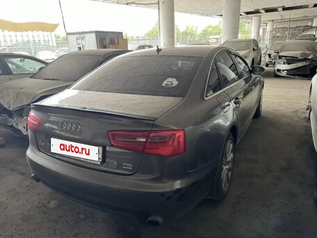 2012 Audi A6 IV (C7), серый, 1116000 рублей, вид 4