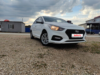 2019 Hyundai Solaris II, белый, 1480000 рублей, вид 3