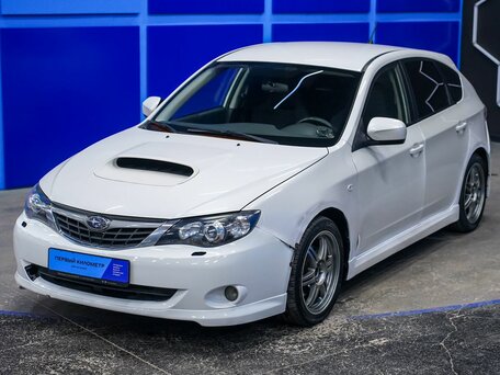 2007 Subaru Impreza WRX III, белый, 860000 рублей, вид 2